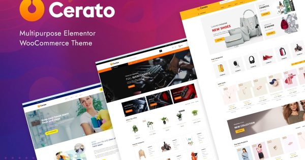 Cerato – Multipurpose Elementor WooCommerce Theme